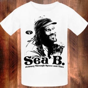 Journey Through Space & Time T-Shirt - Black & White
